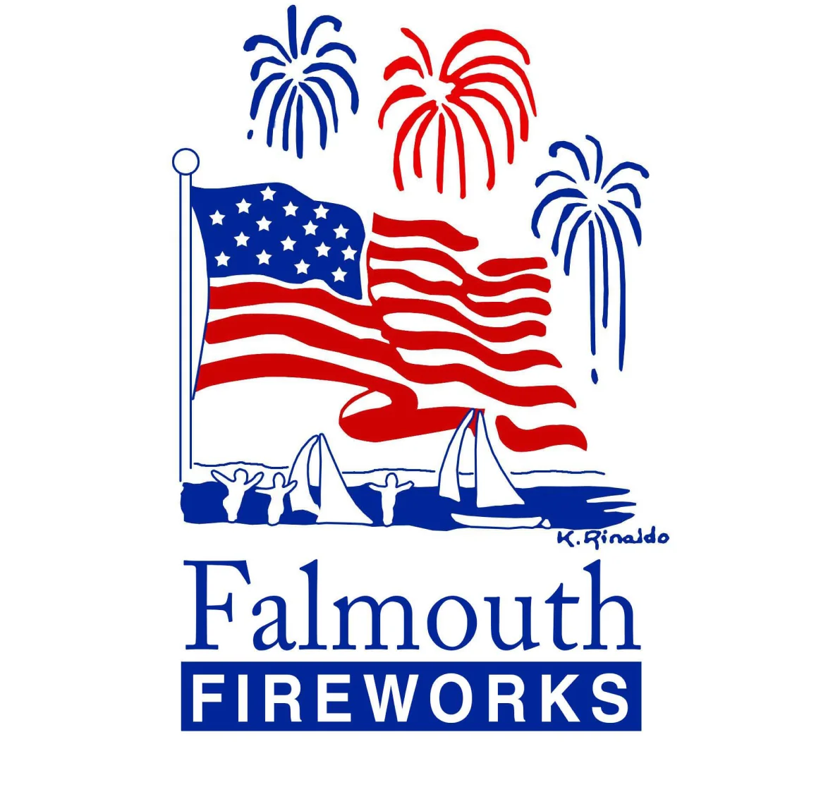 Falmouth Fireworks logo